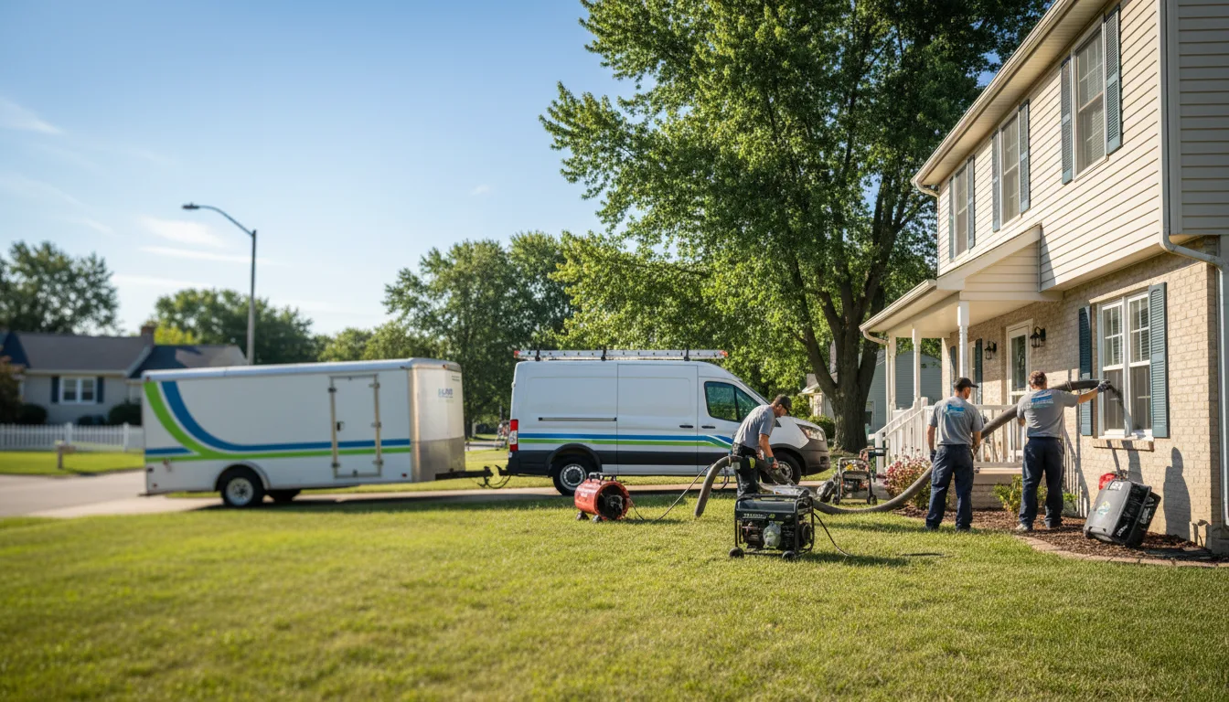 Flooded Basement Restoration And Cleanup With Repair in Argyle, IA near me